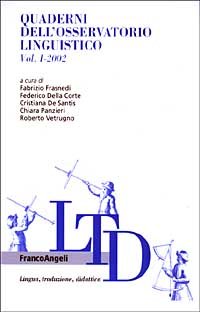 Quaderni dell'Osservatorio linguistico