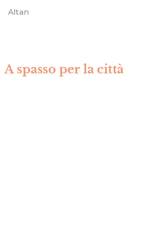 A spasso per la città