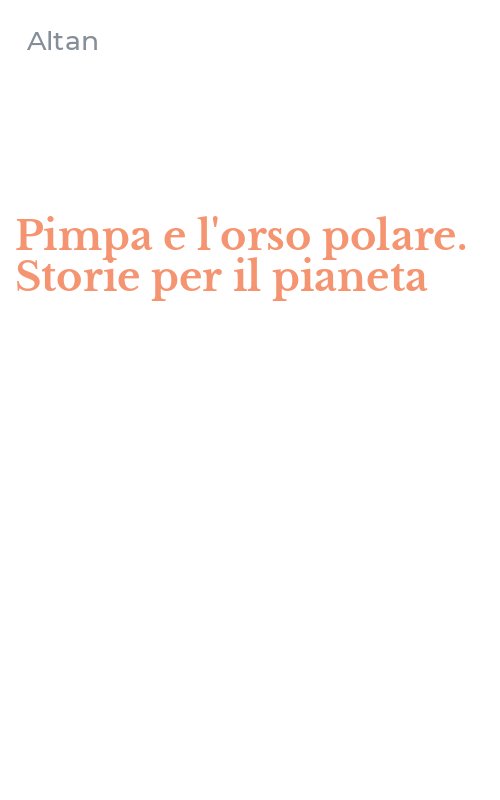 Pimpa e l'orso polare. Storie per il pianeta