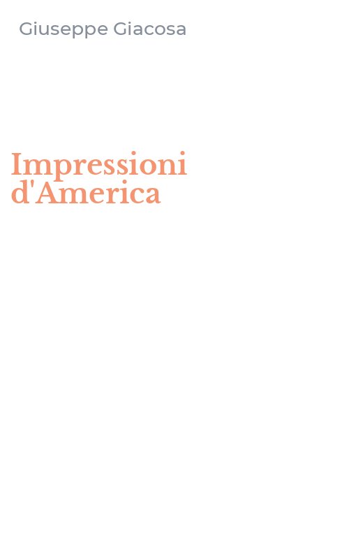 Impressioni d'America