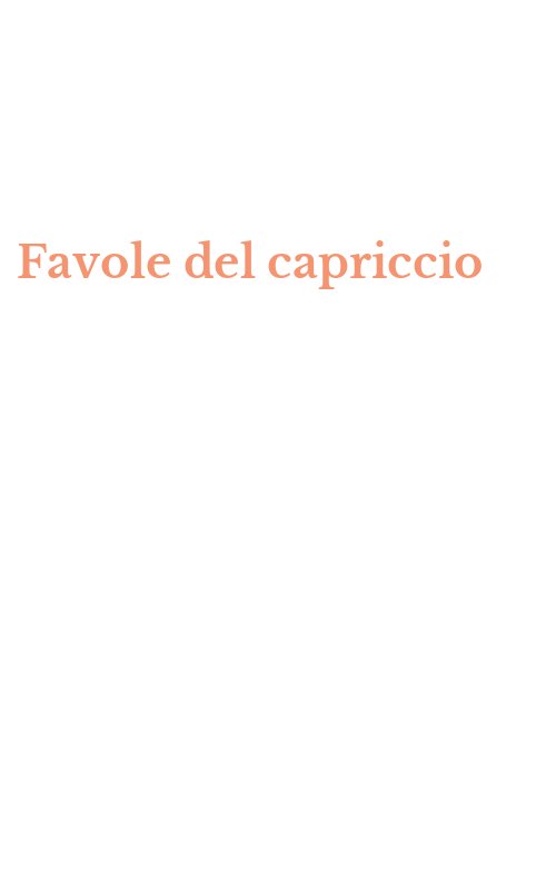Favole del capriccio