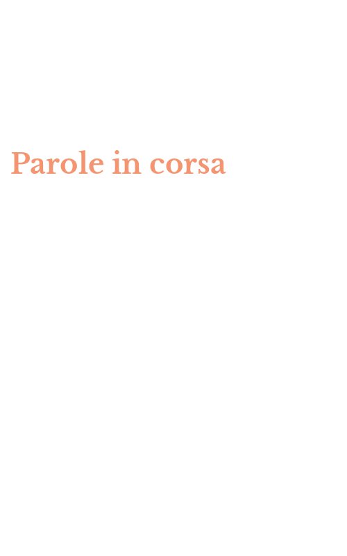 Parole in corsa
