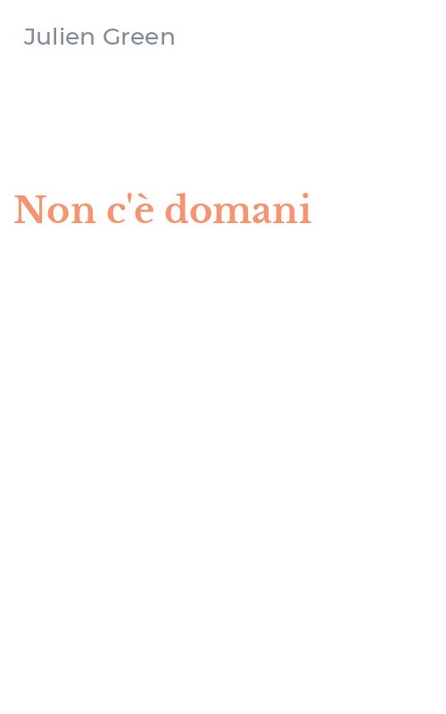 Non c'è domani
