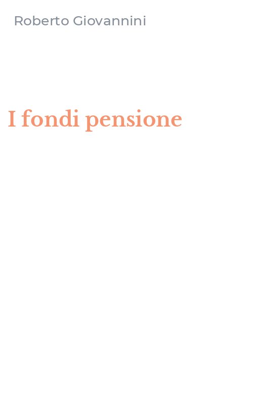 I fondi pensione