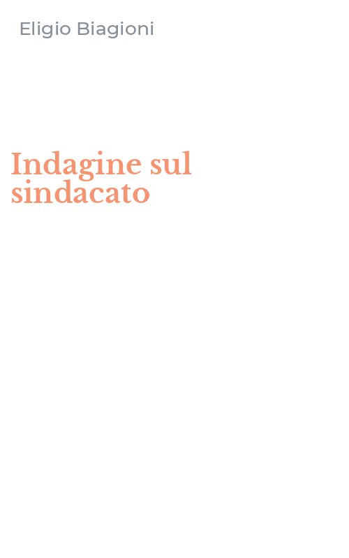 Indagine sul sindacato