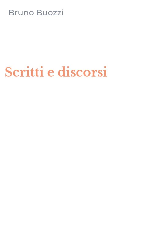 Scritti e discorsi