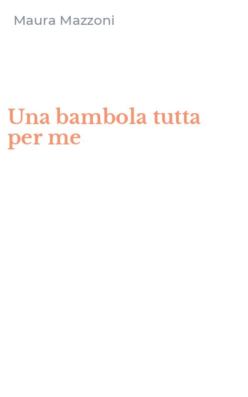 Una bambola tutta per me