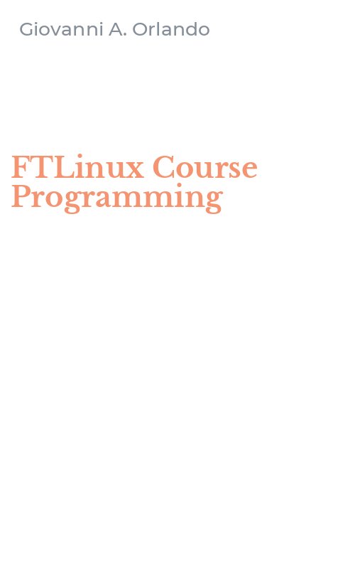 FTLinux Course Programming
