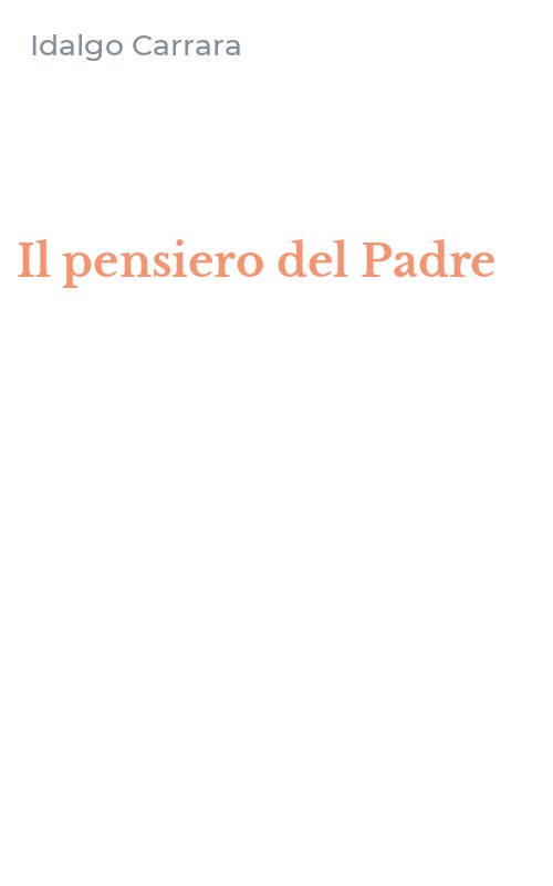 Il pensiero del Padre