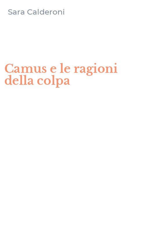 Camus e le ragioni della colpa