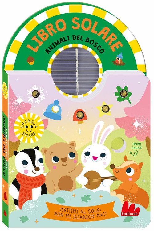 Animali del bosco. Libro solare