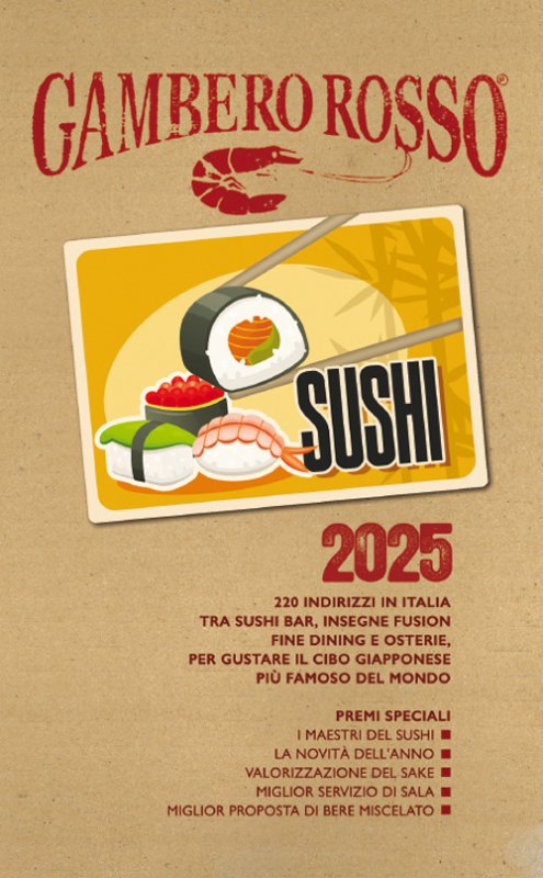 Sushi 2025. 220 indirizzi in Italia - autori-vari - Gambero Rosso GRH -  Libro Ancora Store