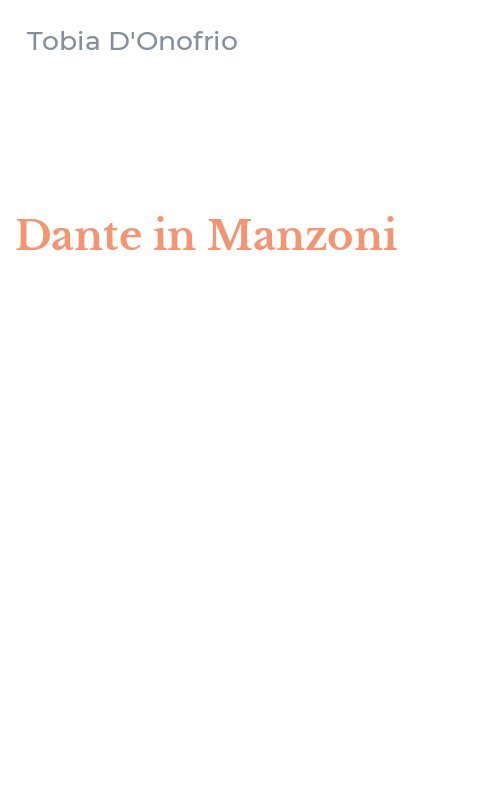 Dante in Manzoni
