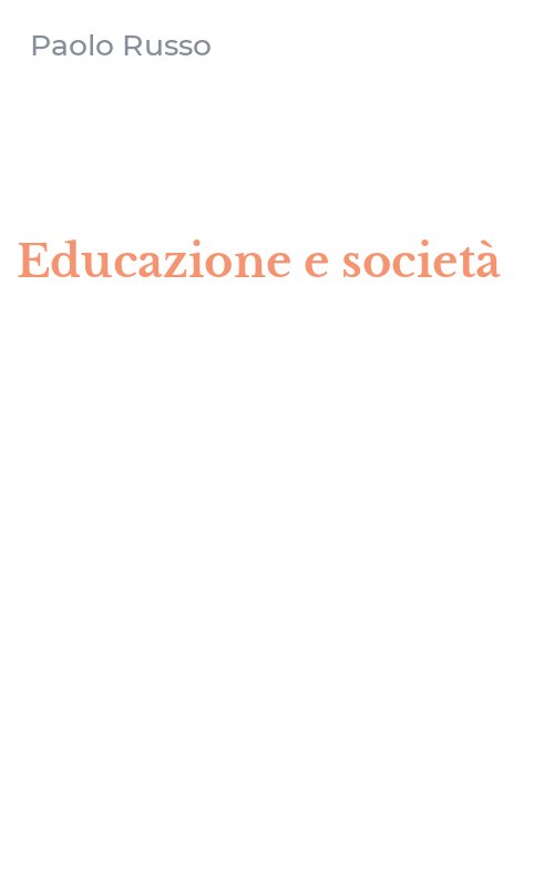 Educazione e società