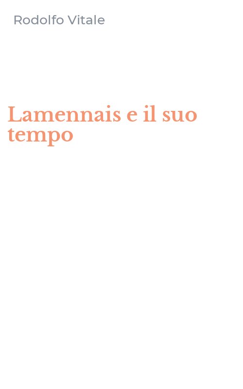 Lamennais e il suo tempo