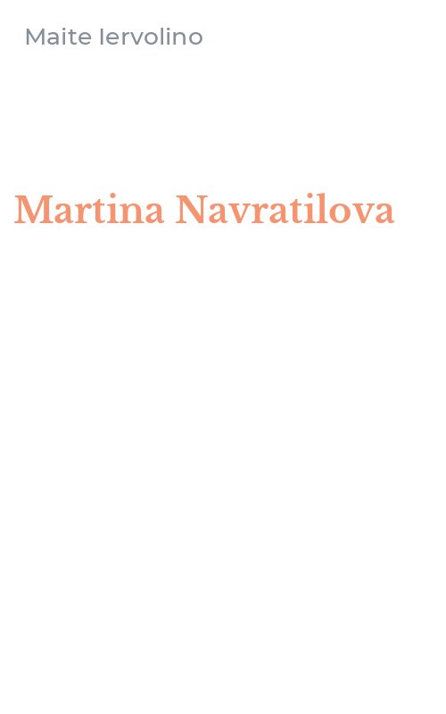Martina Navratilova