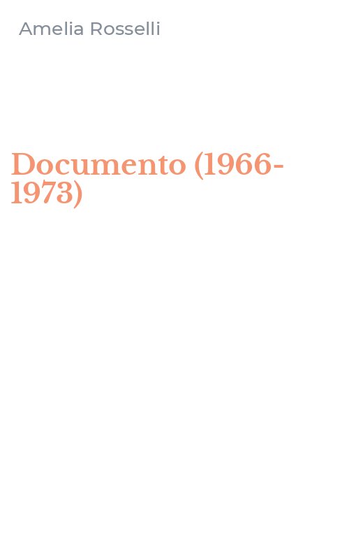 Documento (1966-1973)
