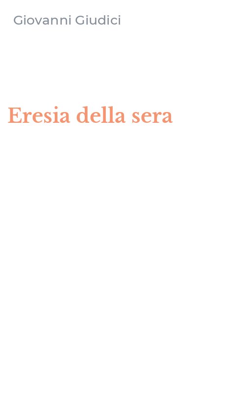 Eresia della sera