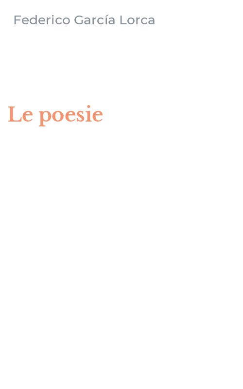 Le poesie