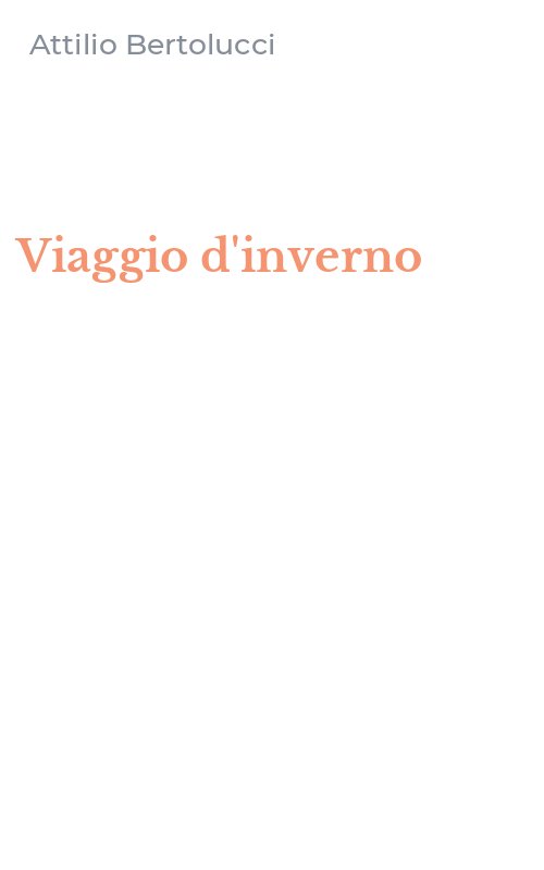 Viaggio d'inverno