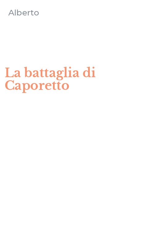 La battaglia di Caporetto