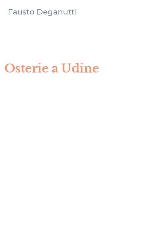 Osterie a Udine