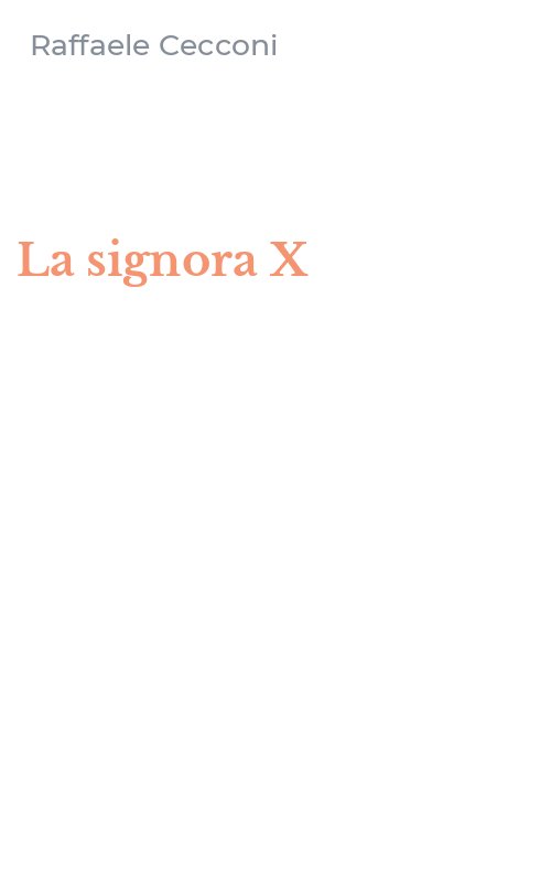 La signora X