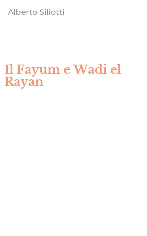 Il Fayum e Wadi el Rayan