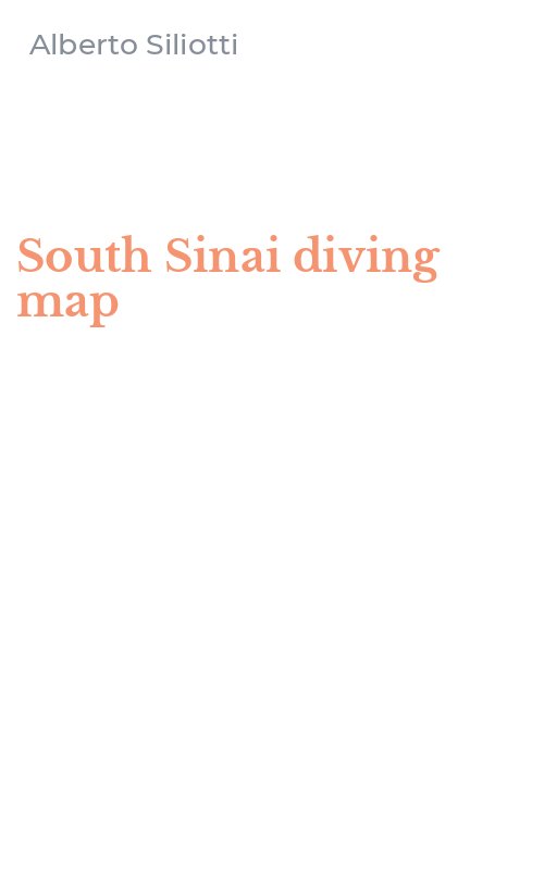 South Sinai diving map