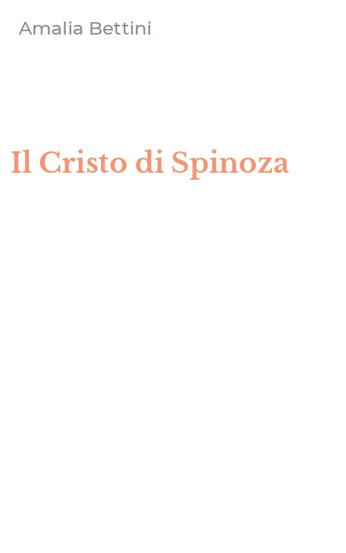 Il Cristo di Spinoza