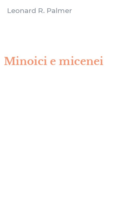 Minoici e micenei