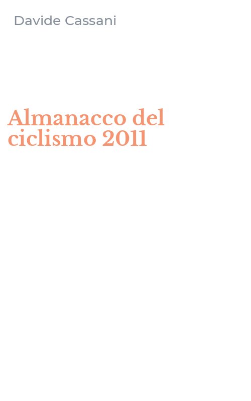 Almanacco del ciclismo 2011