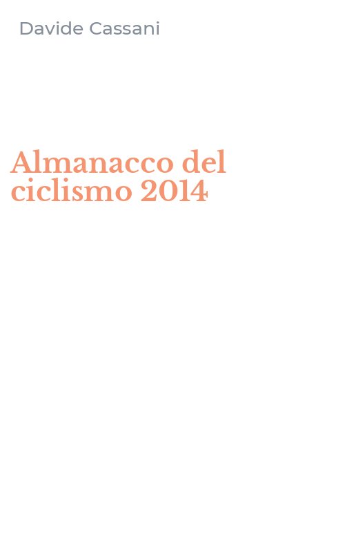 Almanacco del ciclismo 2014