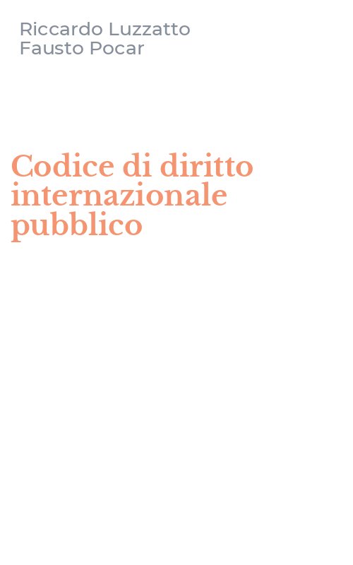 Codice di diritto internazionale pubblico