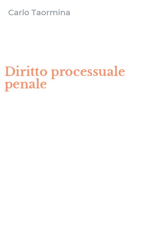 Diritto processuale penale