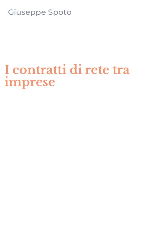I contratti di rete tra imprese