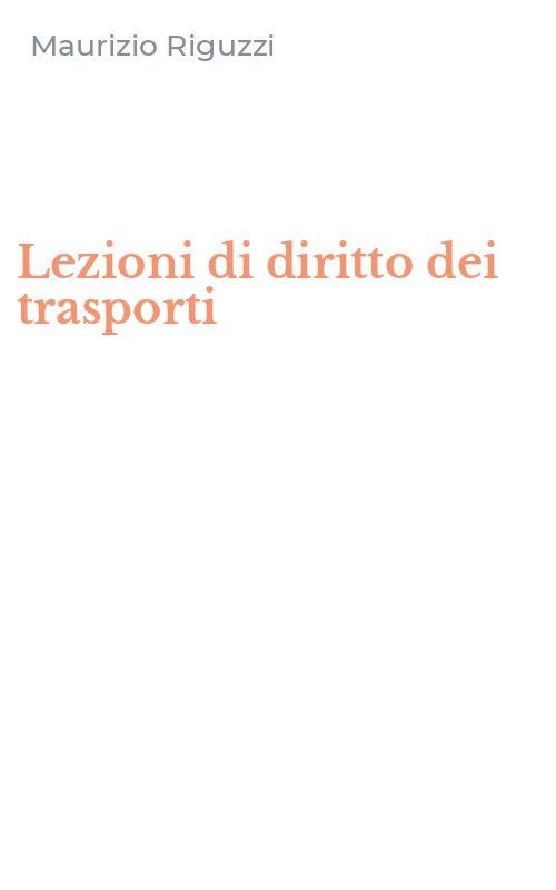 Lezioni di diritto dei trasporti