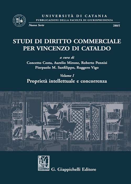 Studi di diritto commerciale per Vincenzo Di Cataldo