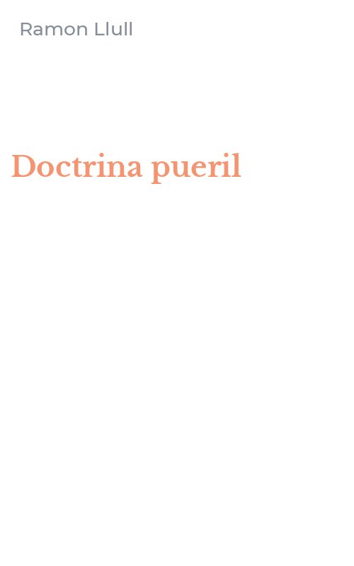 Doctrina pueril