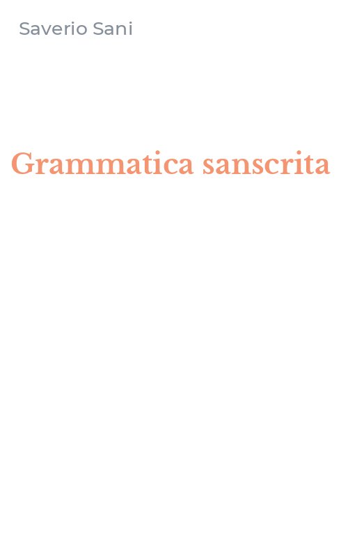 Grammatica sanscrita