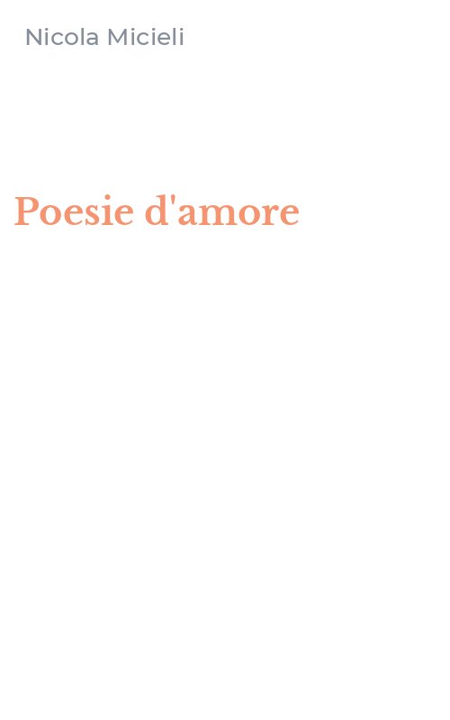 Poesie d'amore