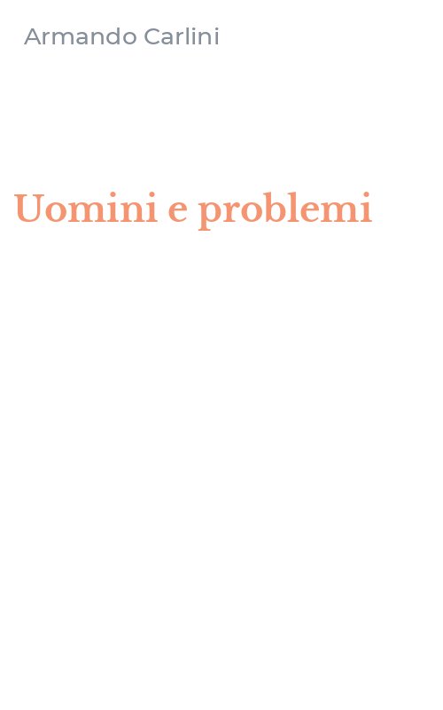 Uomini e problemi