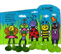 5 insetti birichini. Imparare giocando
