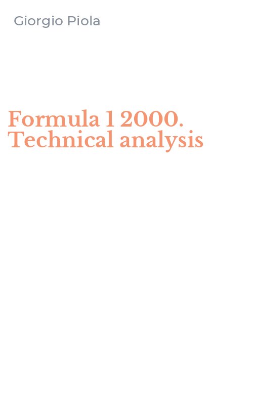 Formula 1 2000. Technical analysis