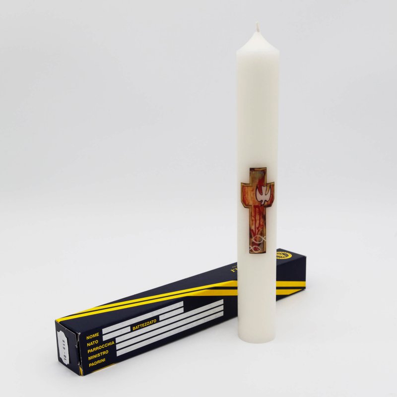 CANDELA BATTESIMO  3,5X28 CM