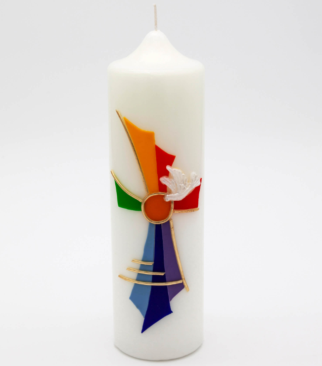 CANDELA CRESIMA 6X22 CM