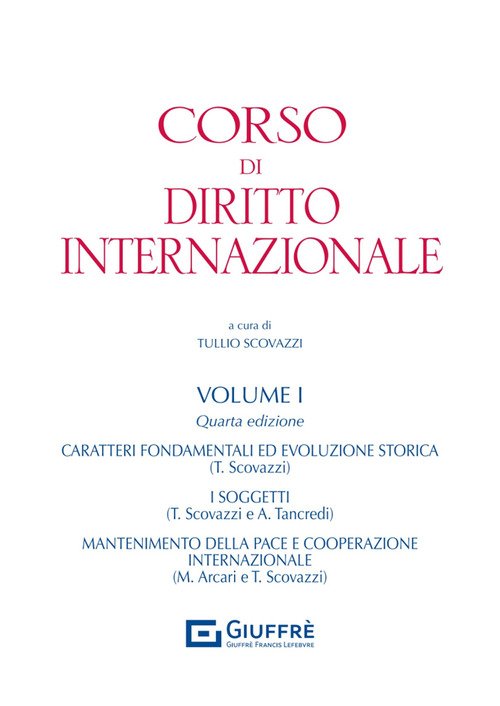 Corso di diritto internazionale