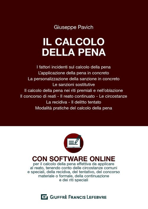 Il calcolo della pena