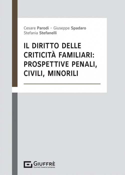 Il diritto delle criticità familiari