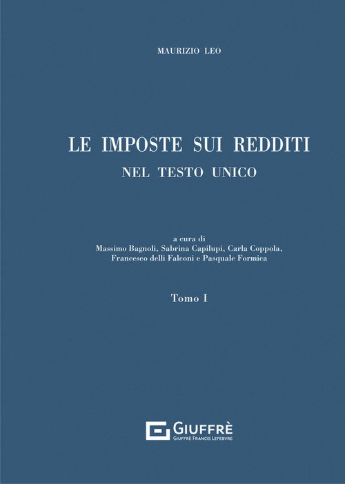 Le imposte sui redditi nel Testo Unico